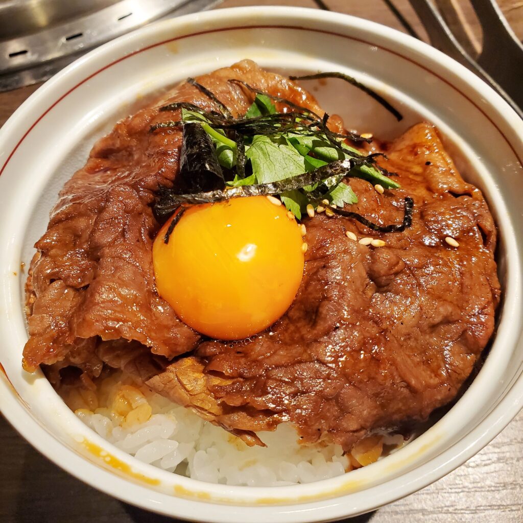 松阪牛のすき焼き丼